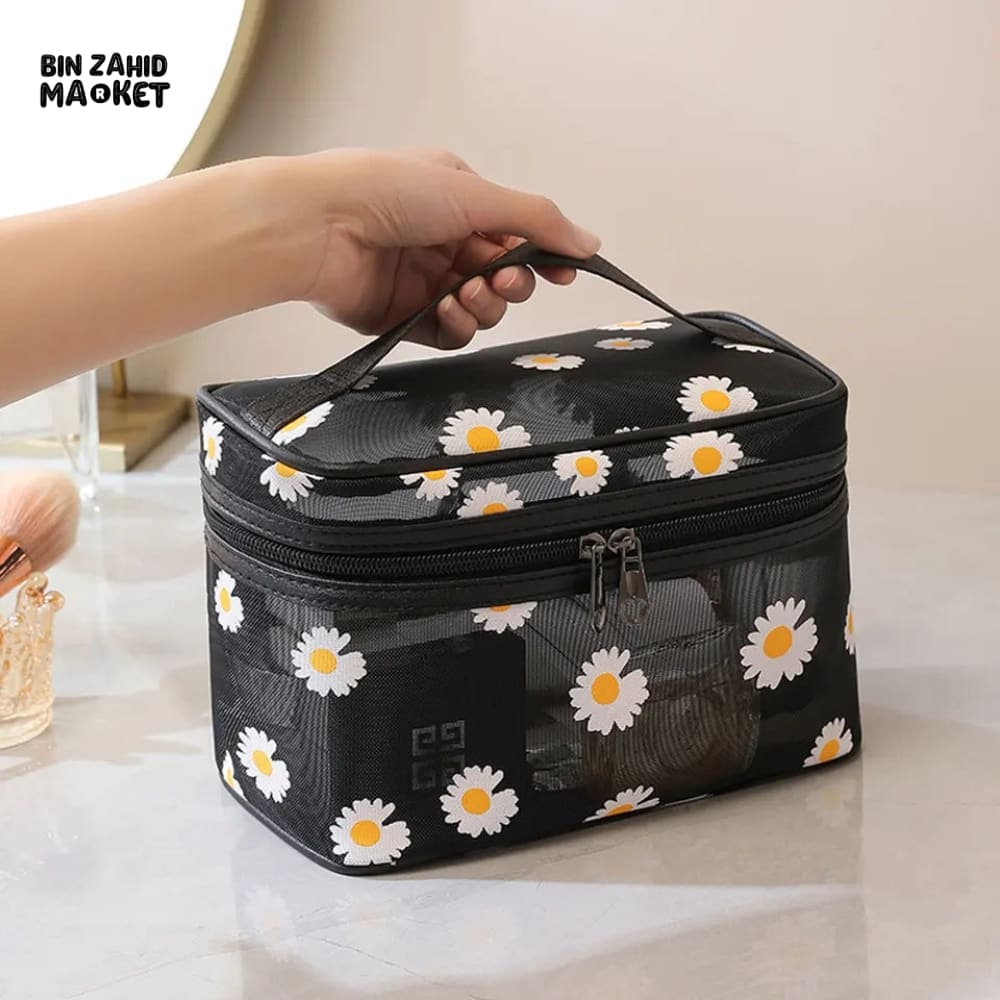 PAIR OF MESH MAKEUP BAG - Image 7