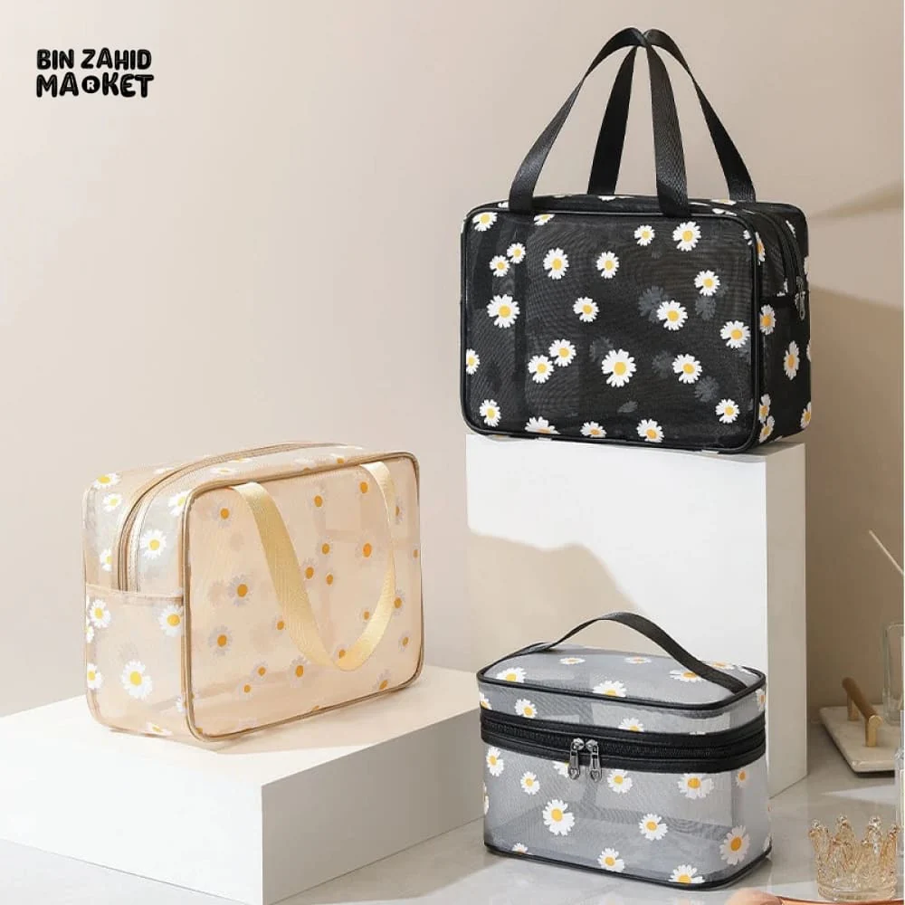 PAIR OF MESH MAKEUP BAG - Image 8