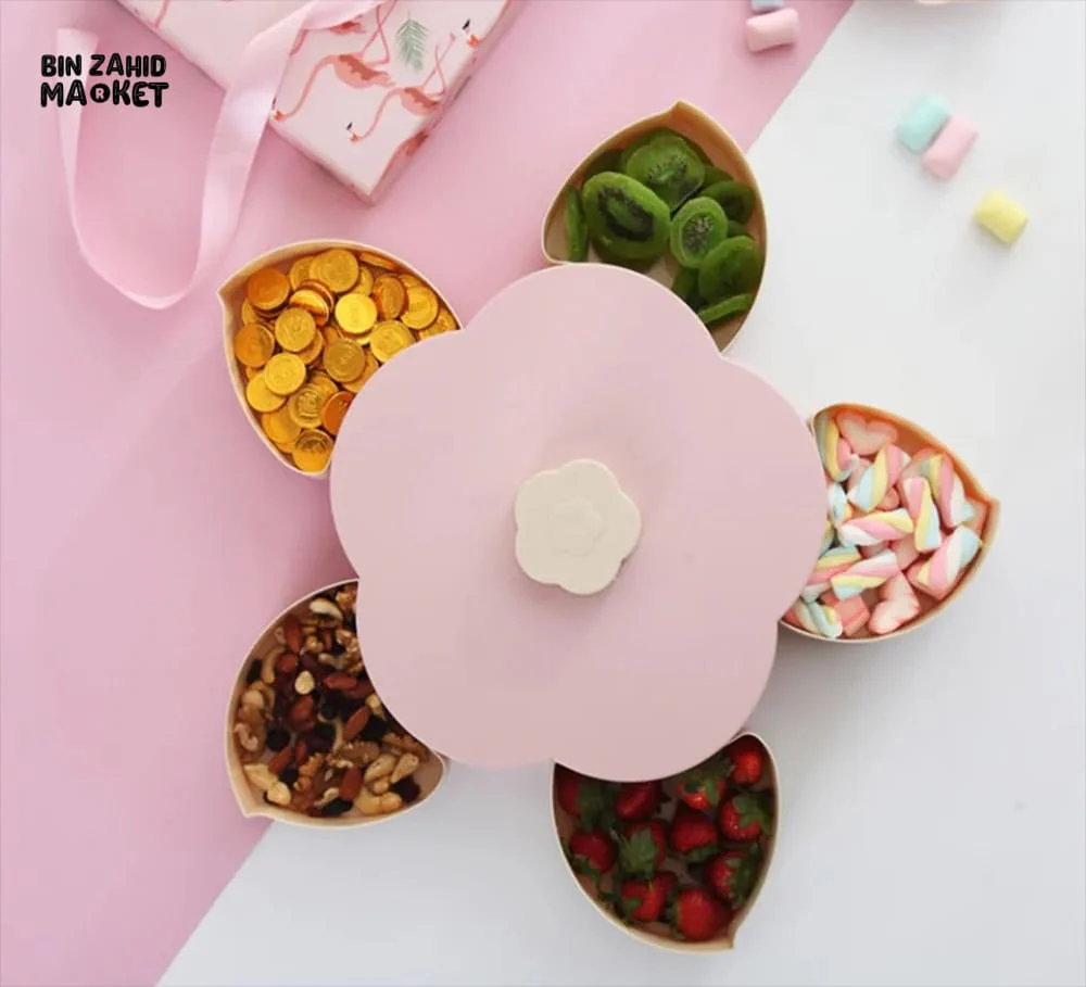 PETAL DRY FRUIT & CANDY TRAY - Image 9