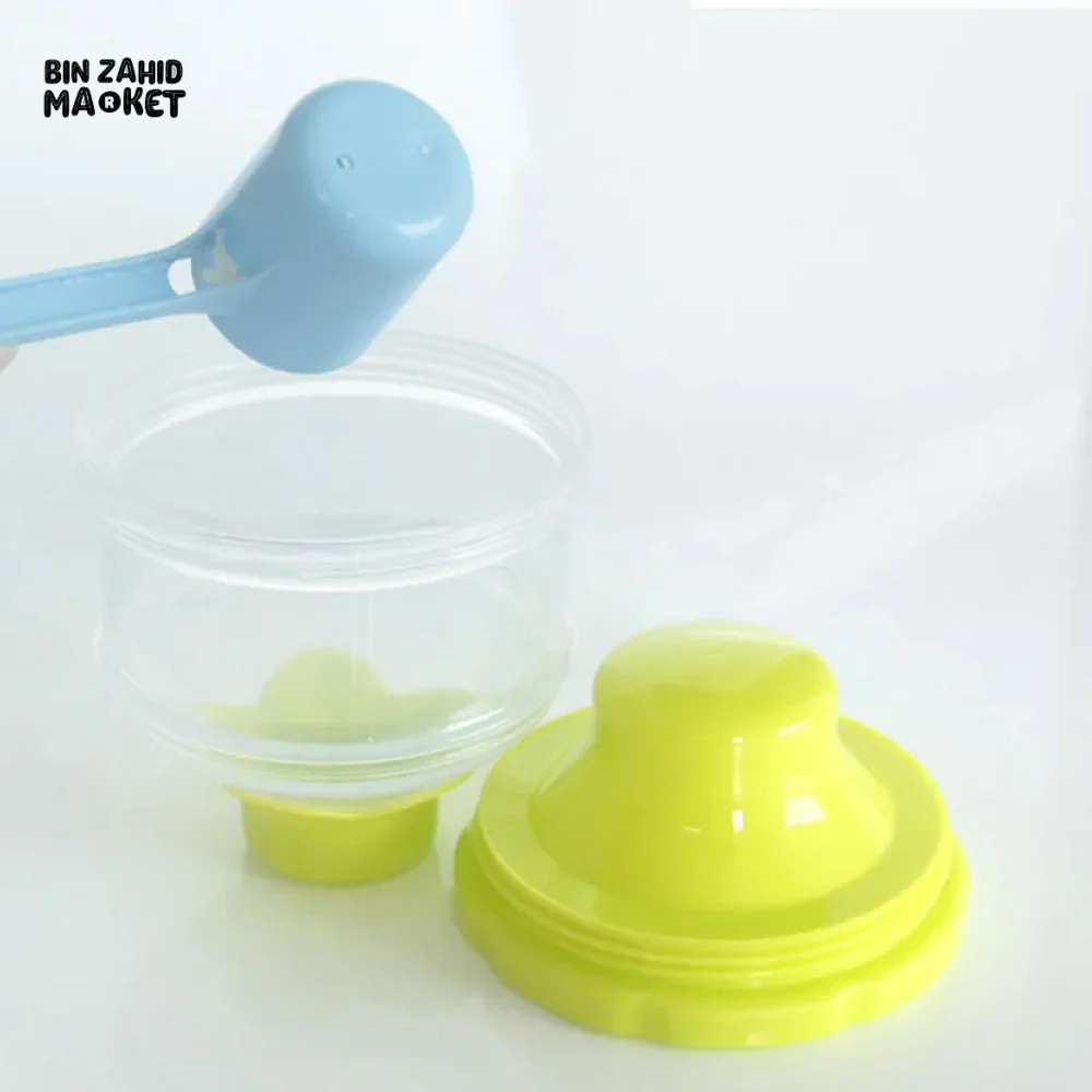 PORTABLE BABY FOOD STORAGE BOX MULTIPLE OPENINGS CARTOON CEREAL & SNACK CONTAINER - Image 3