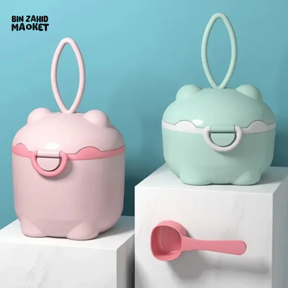 PORTABLE BABY MILK POWDER BOX FOOD STORAGE FOR INFANT CEREAL & TODDLER SNACKS - Image 2