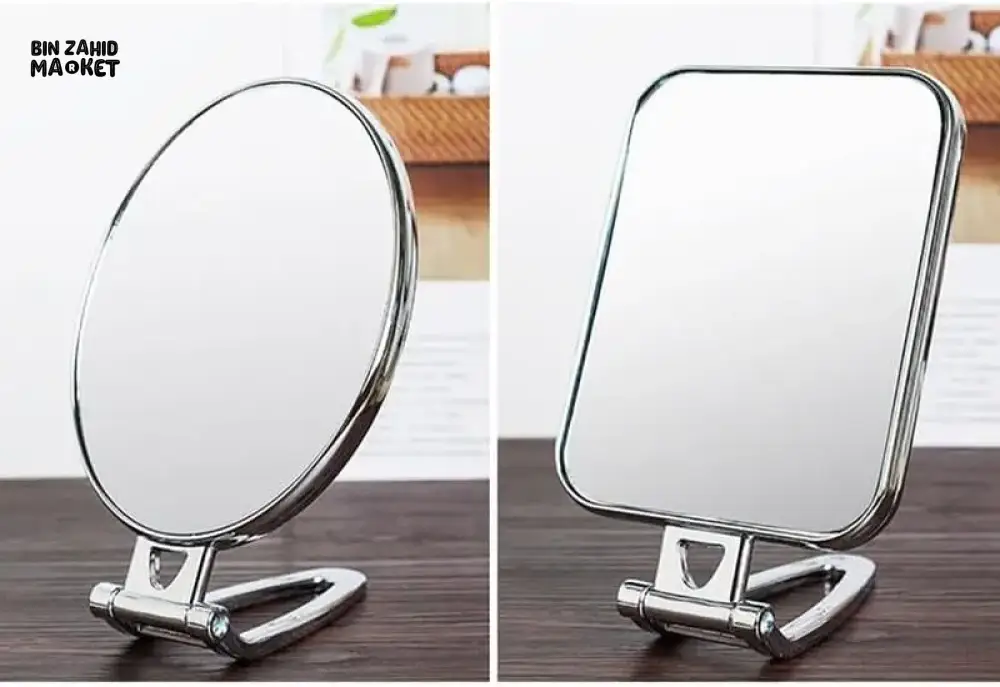PORTABLE BEAUTY MIRROR – FOLDING DESK & HAND MIRROR - Image 3