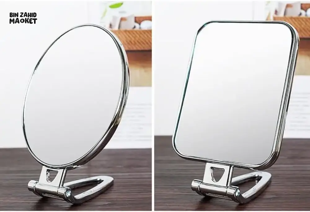 PORTABLE BEAUTY MIRROR – FOLDING DESK & HAND MIRROR - Image 5