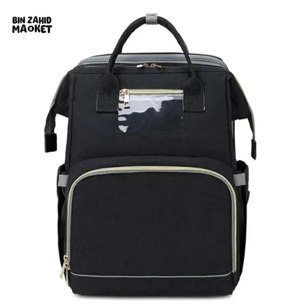 PORTABLE EXPANDABLE MUMMY BABY DIAPER BAGPACK - Image 2