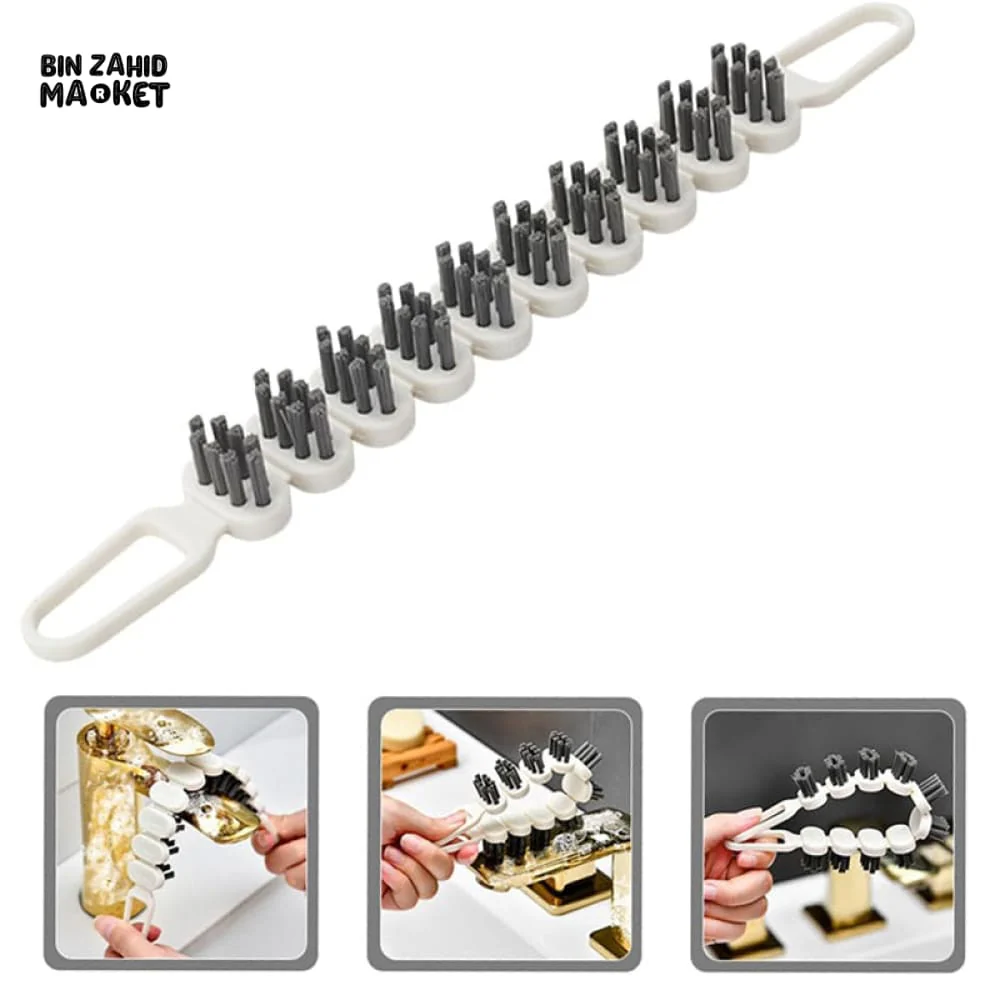 PORTABLE FOLDABLE GROUT BRUSH – FLEXIBLE MULTIFUNCTIONAL CLEANING BRUSH WITH SOFT BRISTLES FOR KITCHEN BATHROOM & HOME USE - Image 6
