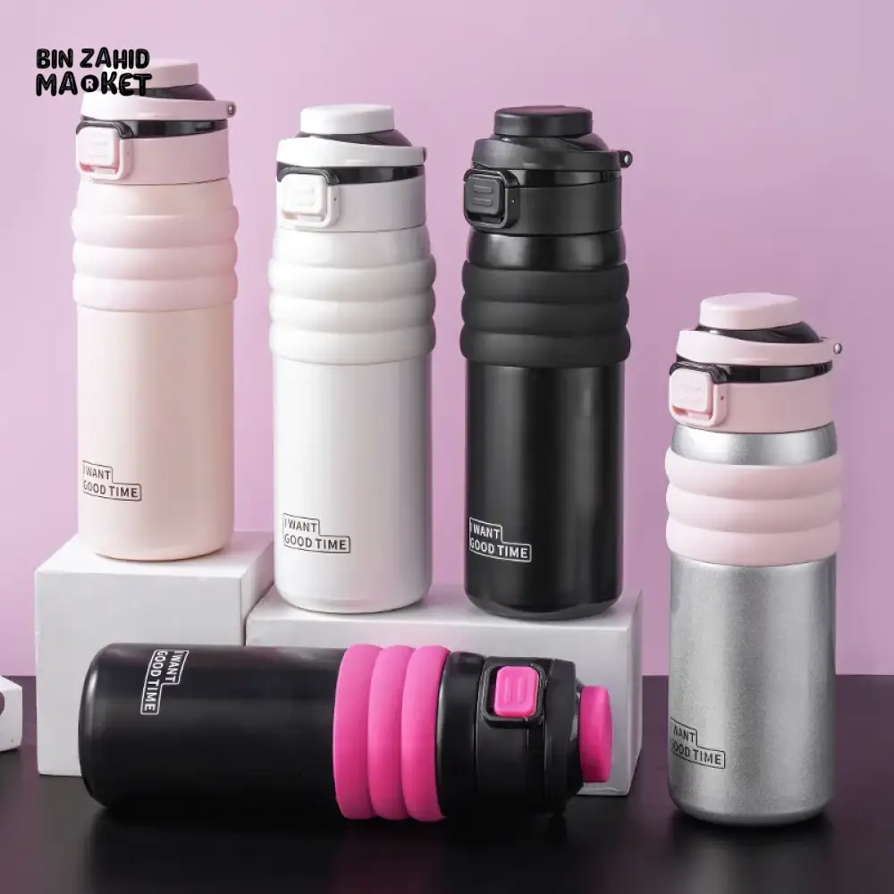 PORTABLE INSULATED WATER CUP – LARGE CAPACITY LEAK-PROOF BOTTLE FOR TRAVEL FITNESS & STUDENT USE