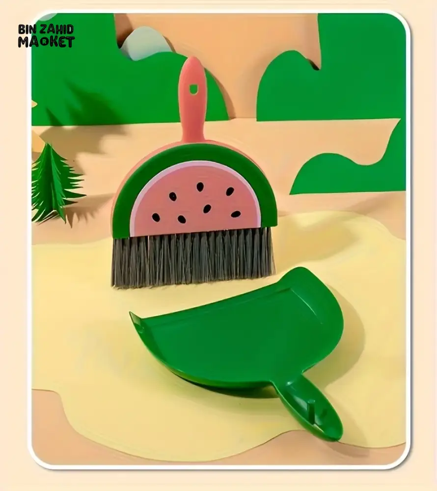 PORTABLE MINI CLEANING BRUSH AND DUSTPAN SET – HANDHELD SWEEPER WITH CUTE KIWI DESIGN SPACE-SAVING TABLE & FURNITURE CLEANING TOOL - Image 10