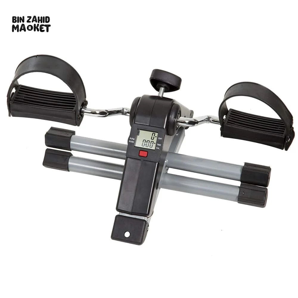 PORTABLE MINI CYCLE PEDAL EXERCISER WITH ADJUSTABLE RESISTANCE AND DIGITAL DISPLAY - Image 2