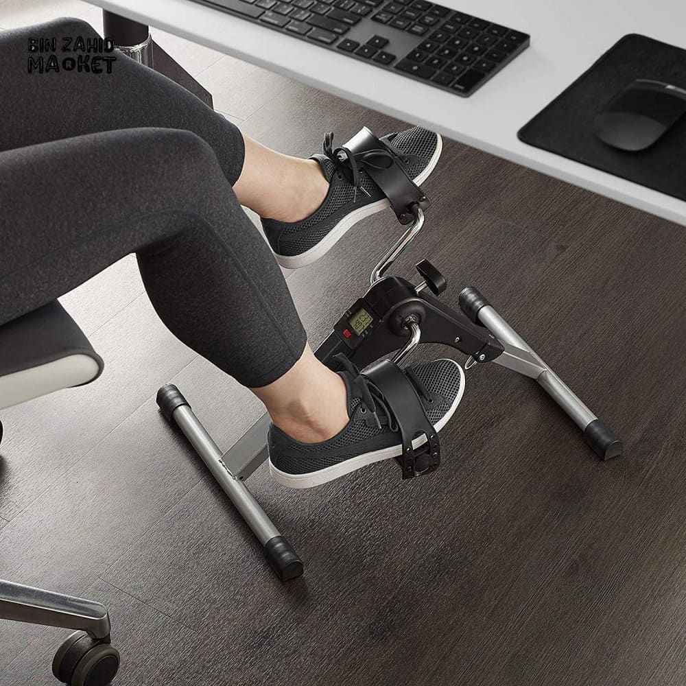 PORTABLE MINI CYCLE PEDAL EXERCISER WITH ADJUSTABLE RESISTANCE AND DIGITAL DISPLAY - Image 3
