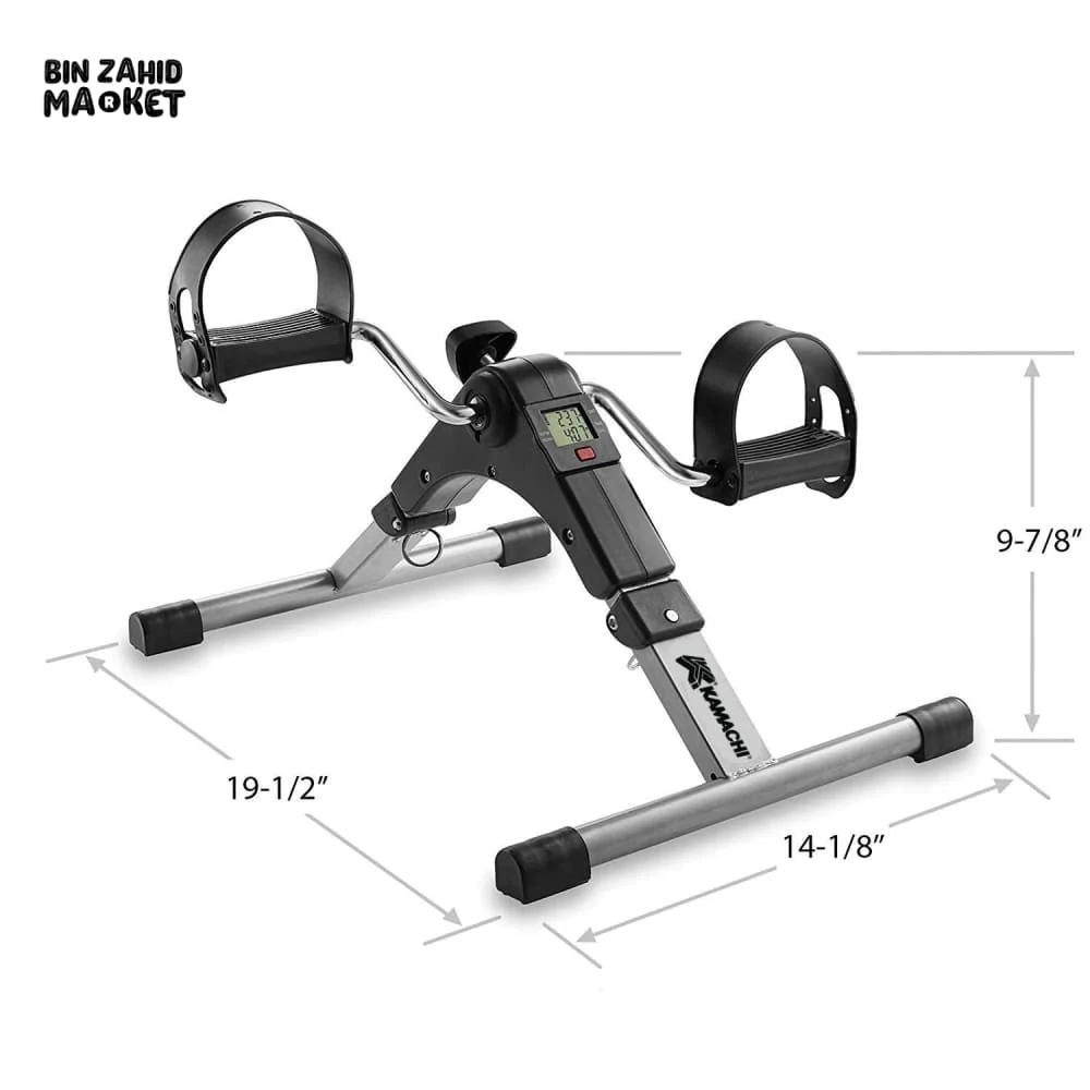 PORTABLE MINI CYCLE PEDAL EXERCISER WITH ADJUSTABLE RESISTANCE AND DIGITAL DISPLAY - Image 6