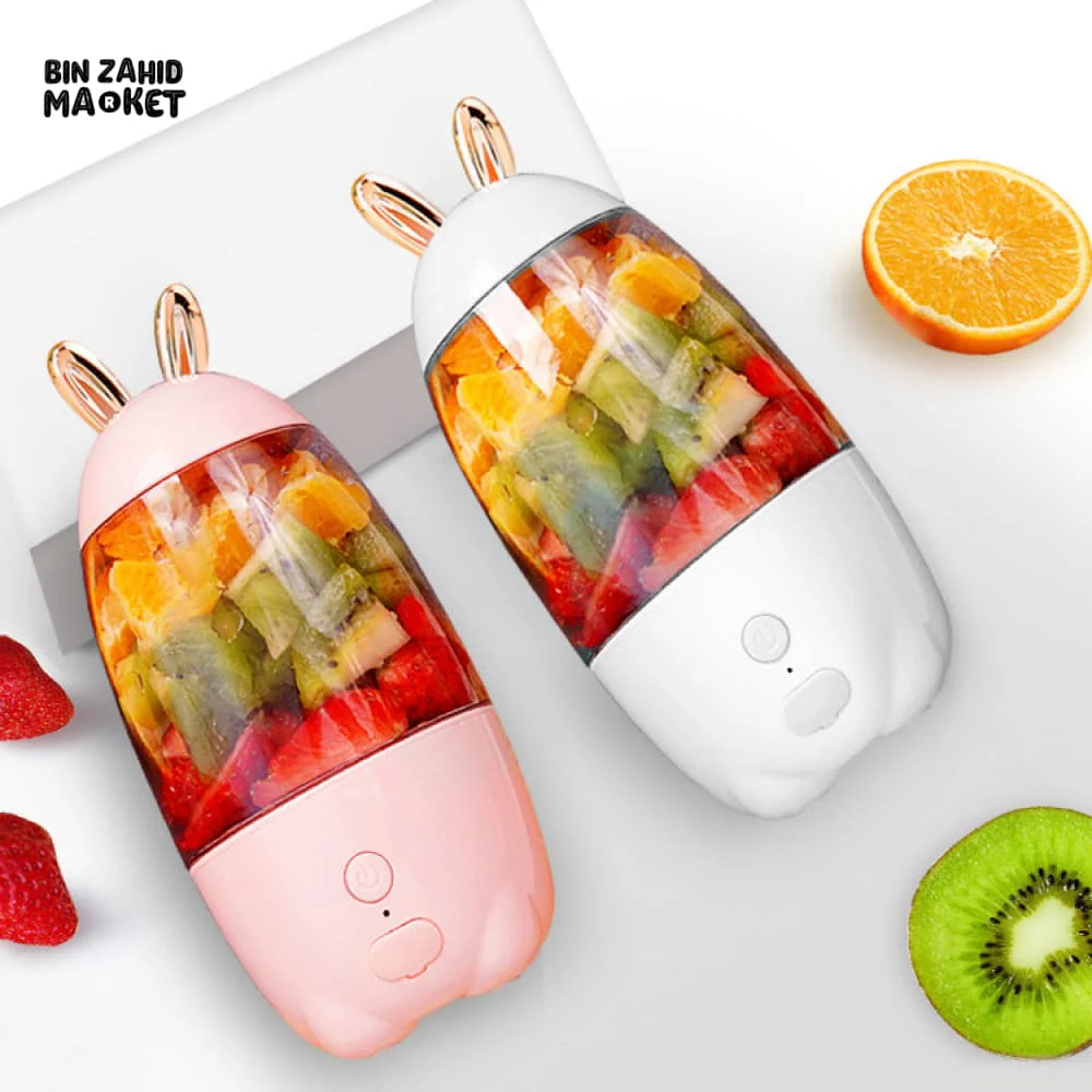 PORTABLE MINI ELECTRIC JUICER RECHARGEABLE HOME BLENDER CUP - Image 6