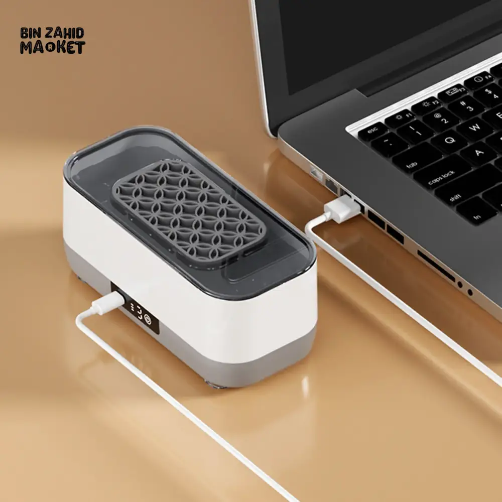 PORTABLE ULTRASONIC CLEANER – FOR JEWELRY WATCHES & MAKEUP BRUSHES - Image 4