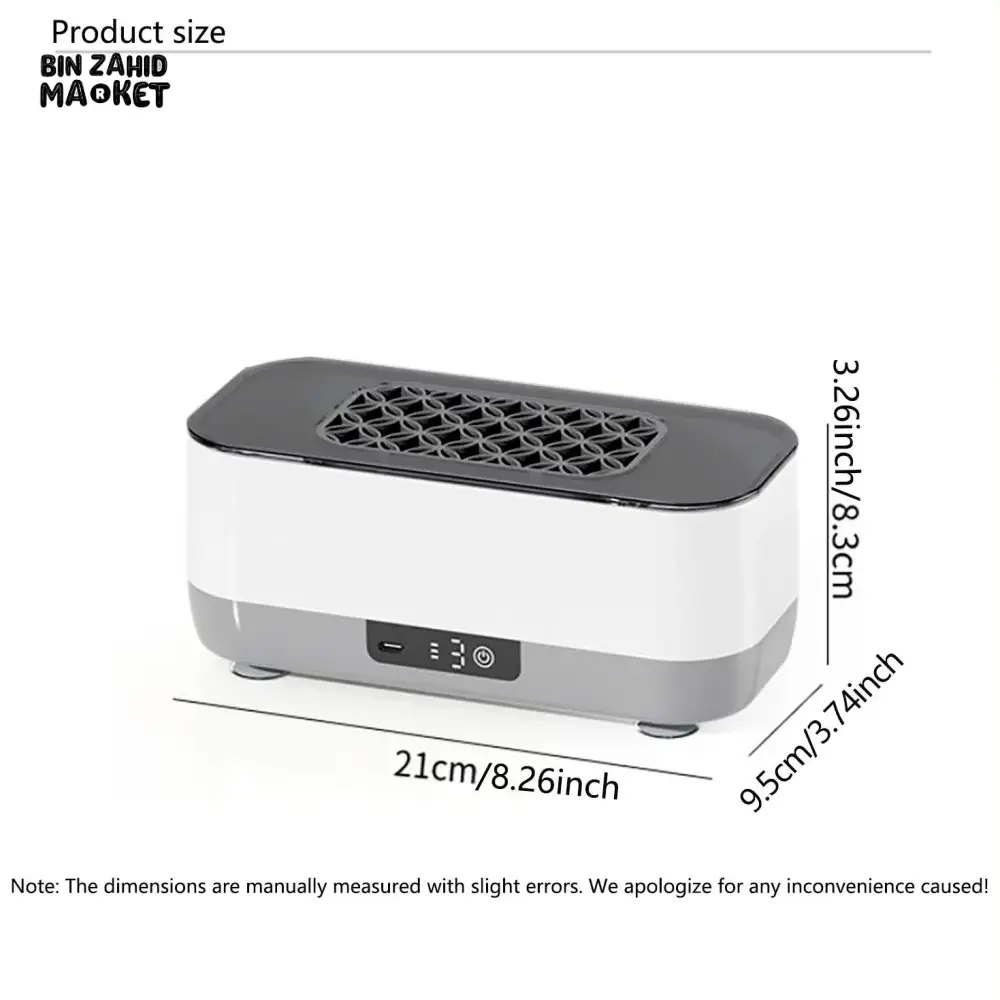 PORTABLE ULTRASONIC CLEANER – FOR JEWELRY WATCHES & MAKEUP BRUSHES - Image 9