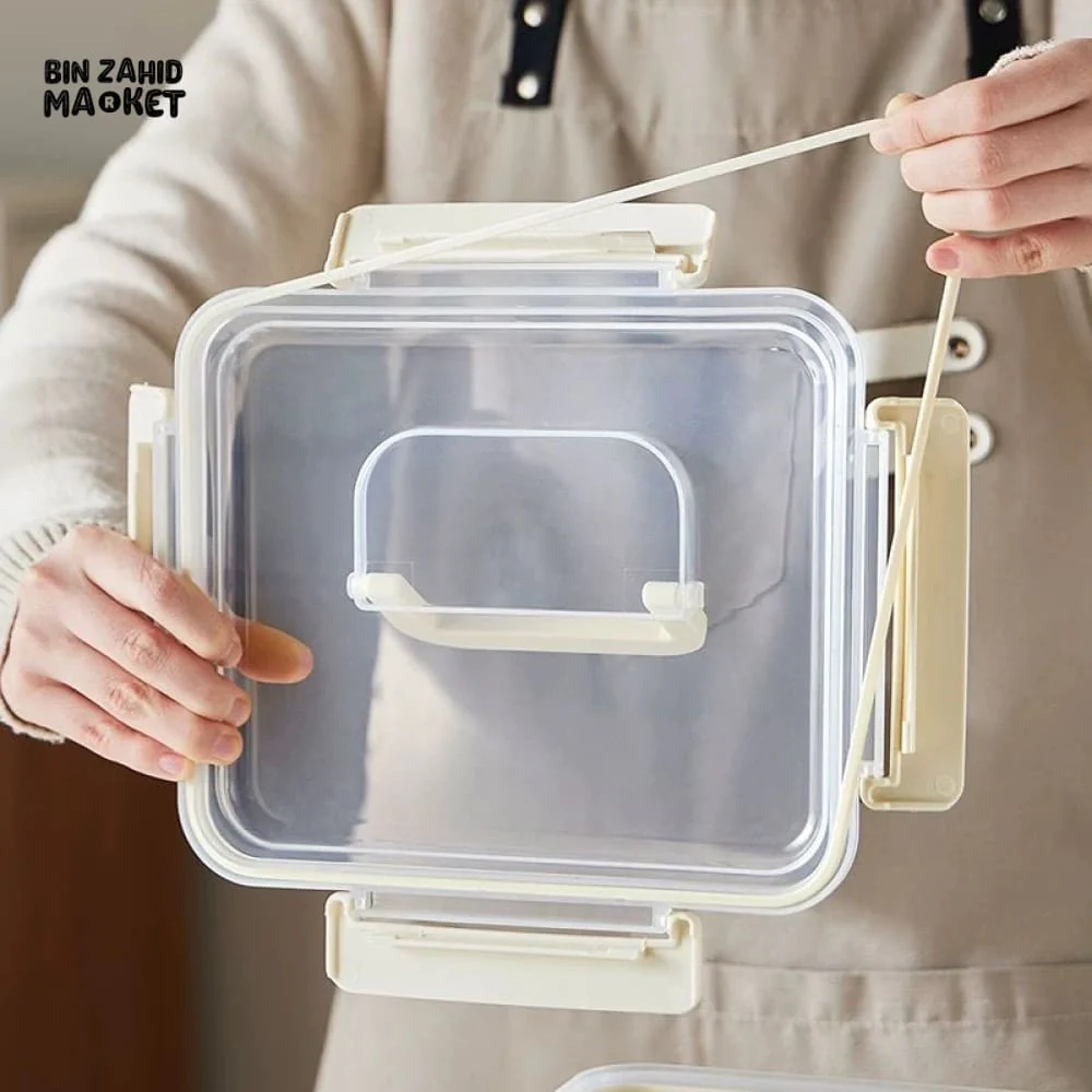 PREMIUM AIRTIGHT REFRIGERATOR STORAGE CONTAINERS – 3 PIECE SET WITH DRAINAGE & LEAKPROOF DESIGN - Image 7