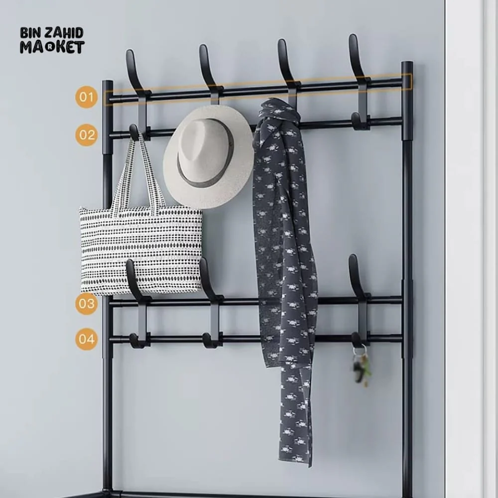 PREMIUM COAT & SHOE RACK - Image 4