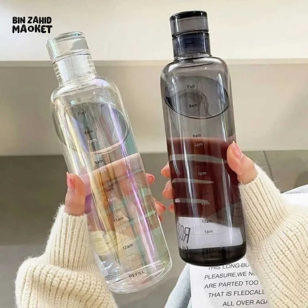 PREMIUM GLASS DRINKING WATER BOTTLE - Image 8