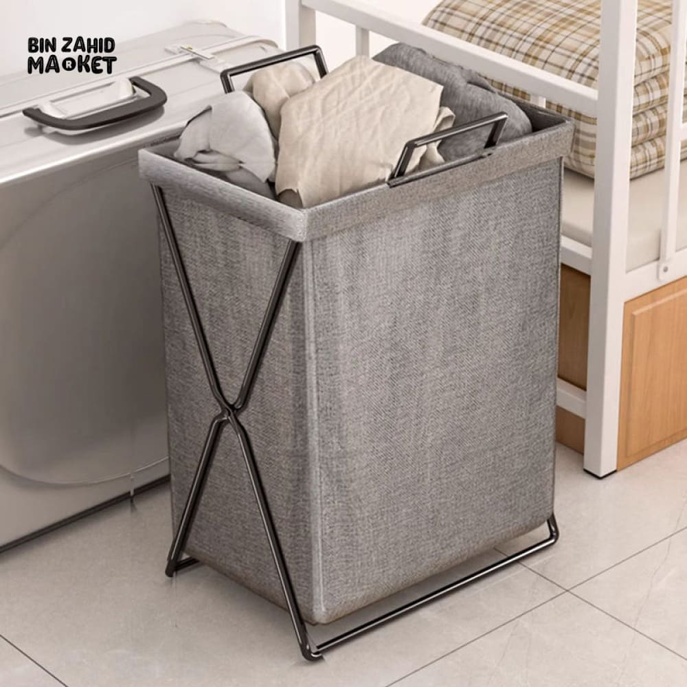 PREMIUM LARGE-CAPACITY COLLAPSIBLE BASKET – LAUNDRY/TOY ORGANIZER FOR HOME & HOSTEL - Image 5
