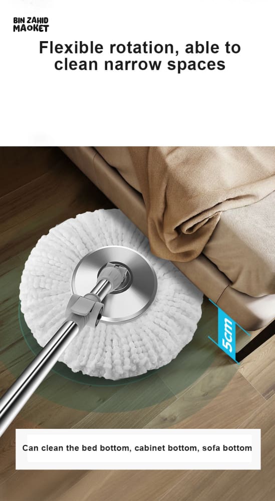 PREMIUM PEDAL CLEANING SPIN MOP - Image 7