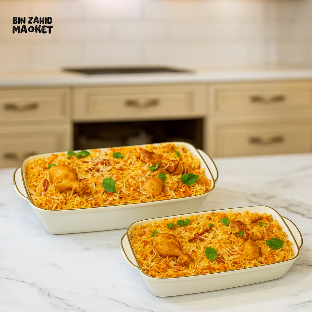 PREMIUM PLASTIC SERVING DISH WITH LID – HEAT-RESISTANT & FOOD-SAFE - Image 2