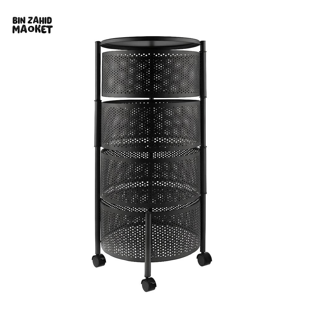 PREMIUM ROUND METAL TROLLEY - Image 3