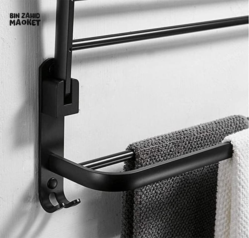 PREMIUM WALL MOUNTED TOWEL STORAGE RACK - Image 12