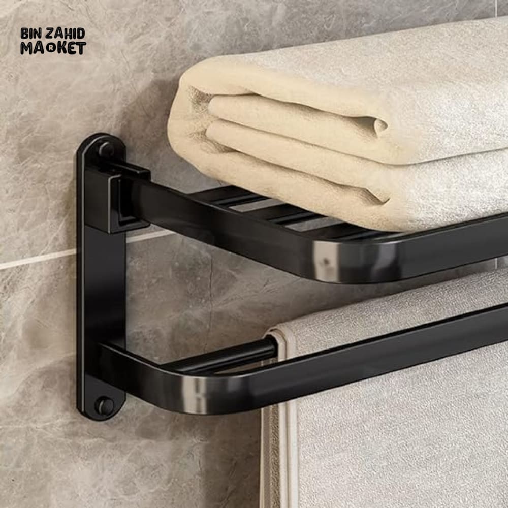 PREMIUM WALL MOUNTED TOWEL STORAGE RACK - Image 14