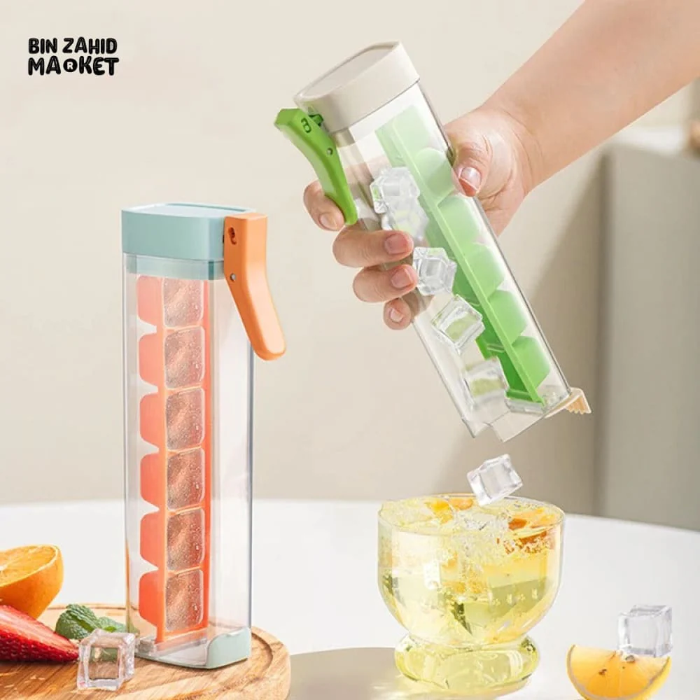 PRESS TYPE ICE CUBE TRAY EASY DEMOLD DIY ICE MAKER FOR COCKTAILS AND BEVERAGES