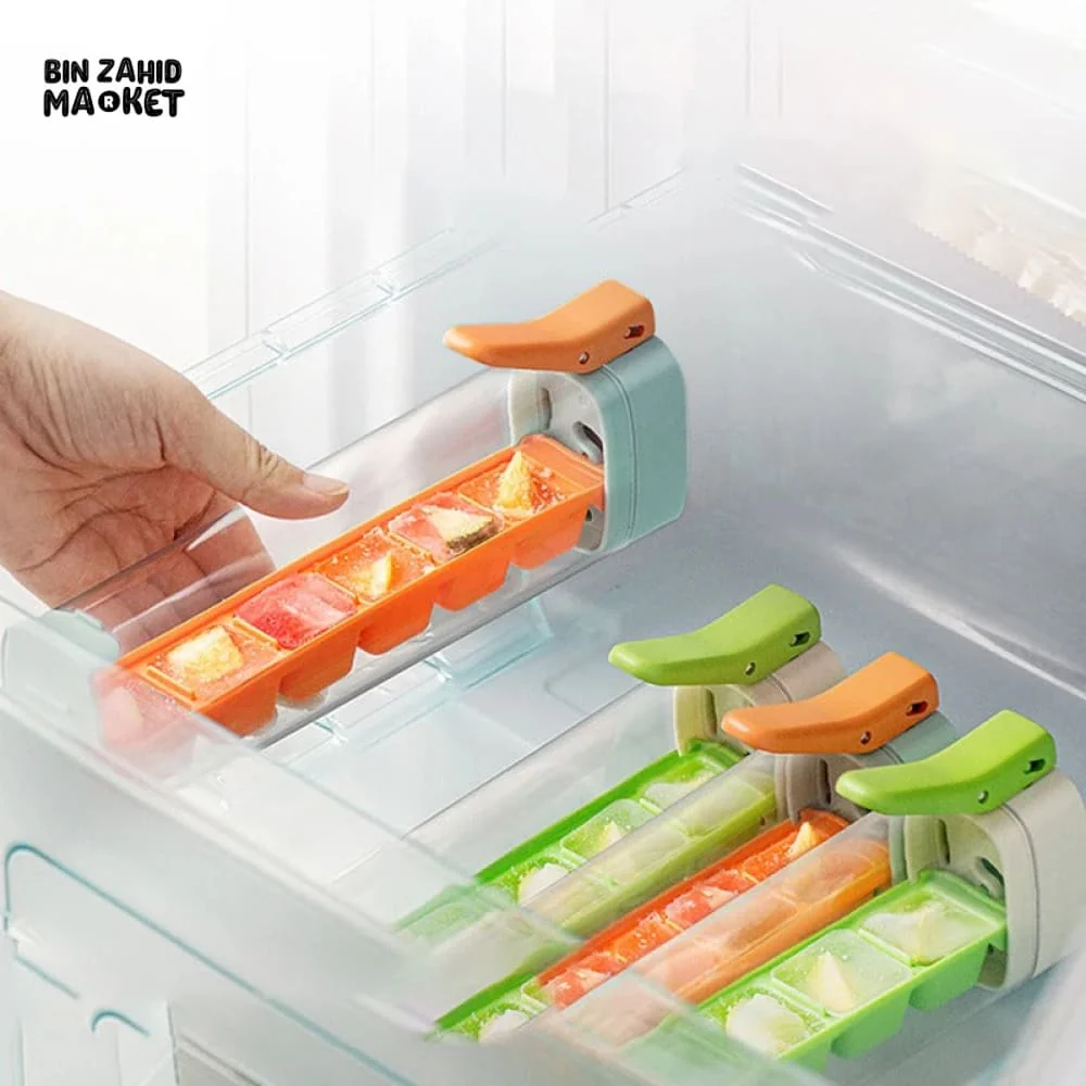 PRESS TYPE ICE CUBE TRAY EASY DEMOLD DIY ICE MAKER FOR COCKTAILS AND BEVERAGES - Image 2