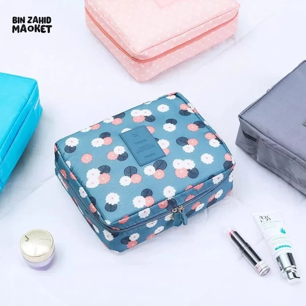 PRINTED TRAVEL COSMETIC POUCH - Image 6