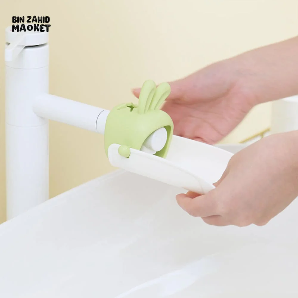 RABBIT TAP EXTENDER – BATHROOM & KITCHEN SINK ACCESSORY FOR EASY WASHING - Image 9