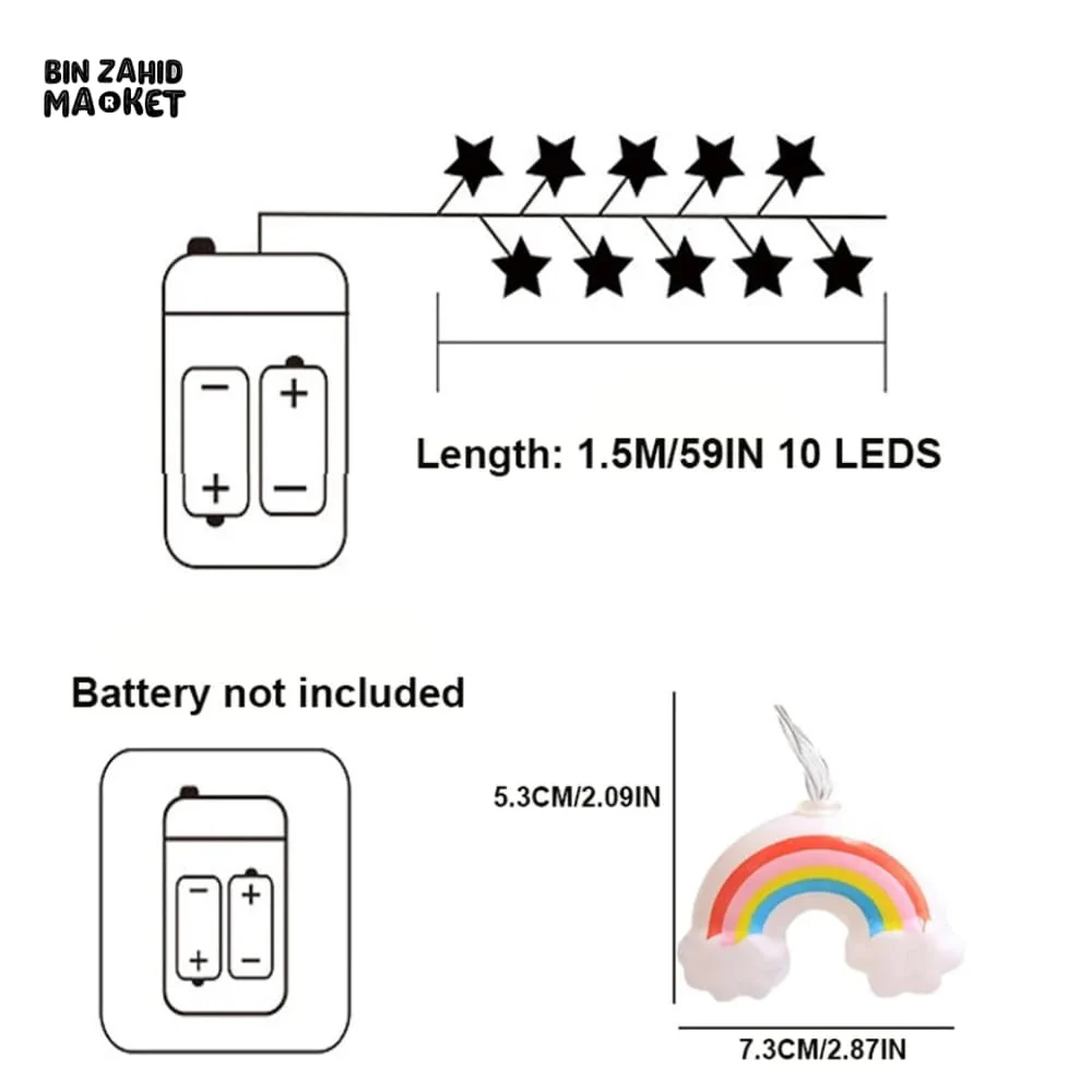 RAINBOW LED STRING LIGHTS - Image 18
