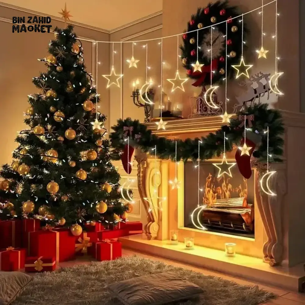 RAMADAN SPECIAL LED STRING LIGHTS WARM FESTIVE GLOW - CHAND SITARA - Image 5