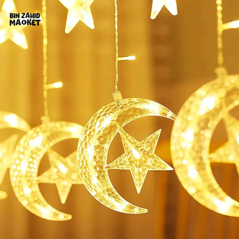 RAMADAN SPECIAL LED STRING LIGHTS WARM FESTIVE GLOW - CHAND TARA - Image 3