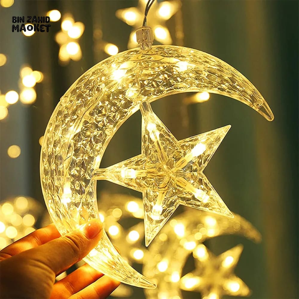 RAMADAN SPECIAL LED STRING LIGHTS WARM FESTIVE GLOW - CHAND TARA - Image 4