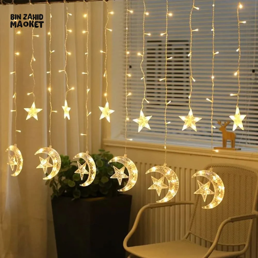 RAMADAN SPECIAL LED STRING LIGHTS WARM FESTIVE GLOW - CHAND TARA - Image 7