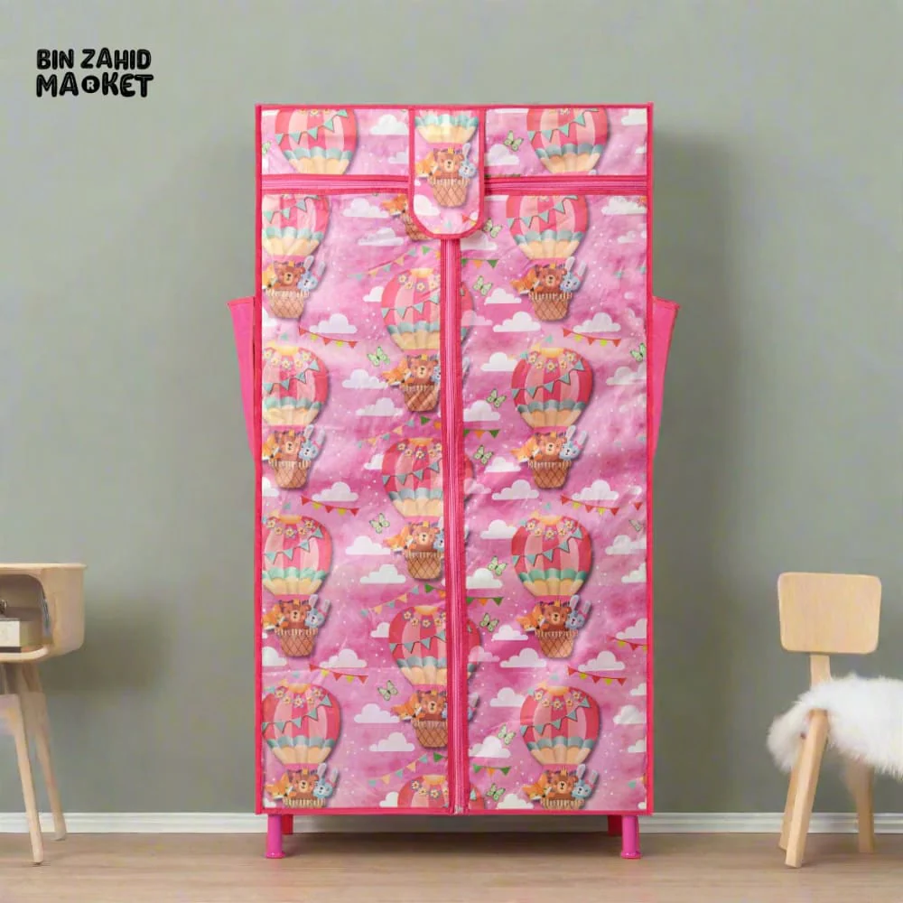 RED CAMEL TODDLER FOLDABLE WARDROBE – SMART & SPACE-SAVING DESIGN - GREEN - Image 3