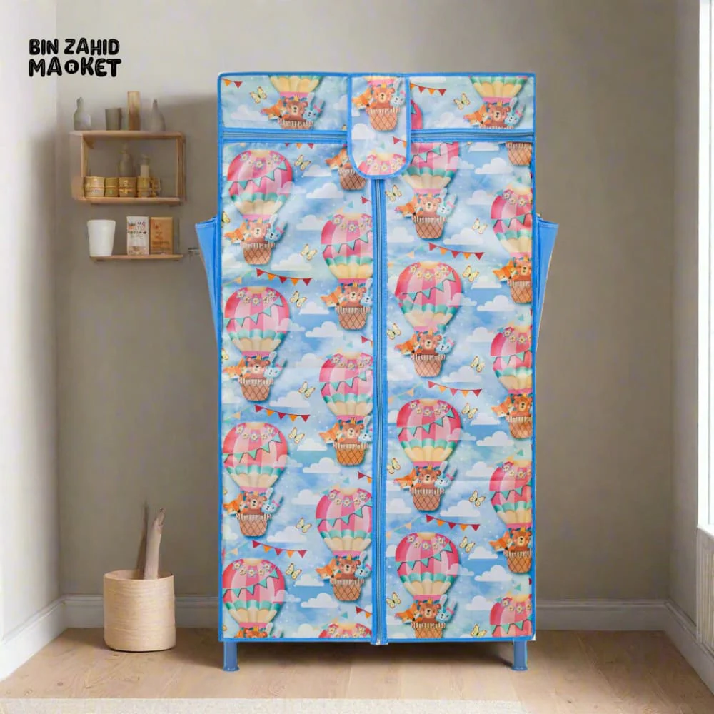 RED CAMEL TODDLER FOLDABLE WARDROBE – SMART & SPACE-SAVING DESIGN - GREEN - Image 4