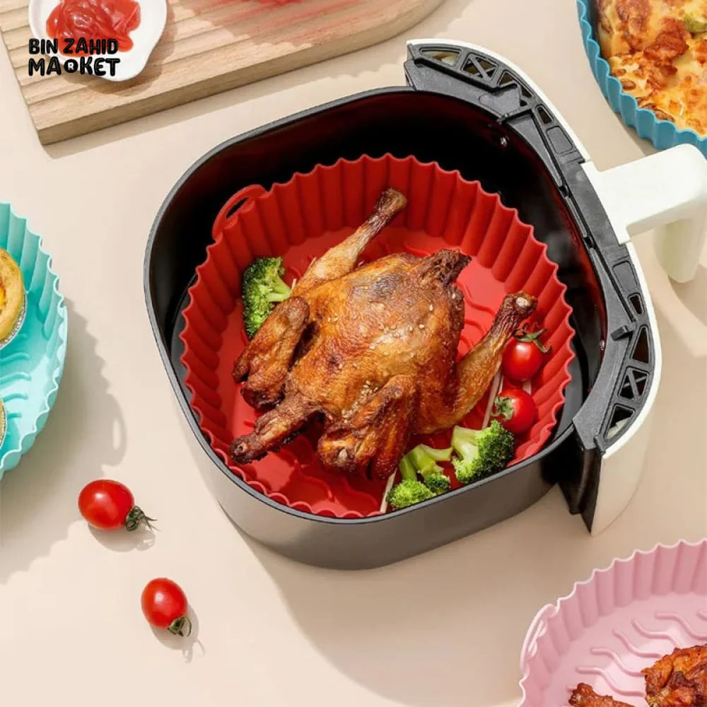 REUSABLE SILICONE AIR FRYER PAN - Image 3