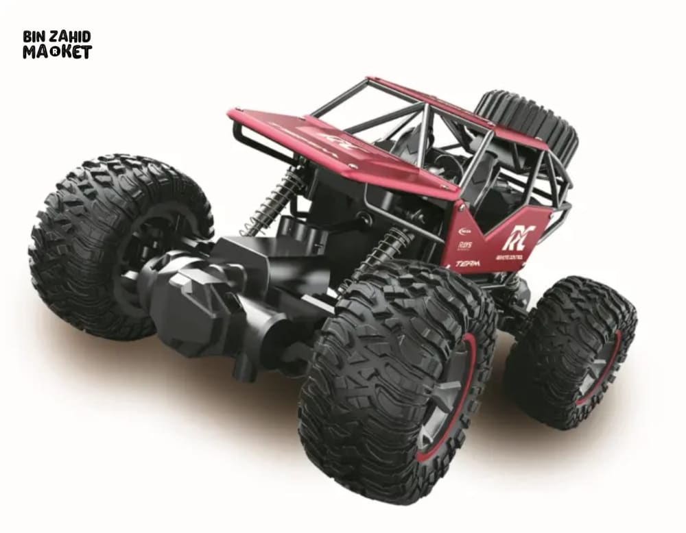 ROCK CRAWLER ELECTRIC RC CAR – 1:16 SCALE ALLOY OFF-ROAD TRUCK 4WD CLIMBING HIGH-SPEED BUGGY SUV REMOTE CONTROL TOY FOR BOYS & KIDS - Image 3