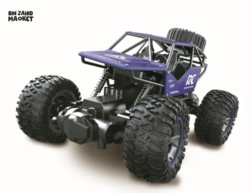 ROCK CRAWLER ELECTRIC RC CAR – 1:16 SCALE ALLOY OFF-ROAD TRUCK 4WD CLIMBING HIGH-SPEED BUGGY SUV REMOTE CONTROL TOY FOR BOYS & KIDS - Image 7