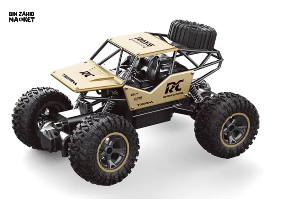 ROCK CRAWLER ELECTRIC RC CAR – 1:16 SCALE ALLOY OFF-ROAD TRUCK 4WD CLIMBING HIGH-SPEED BUGGY SUV REMOTE CONTROL TOY FOR BOYS & KIDS - Image 8