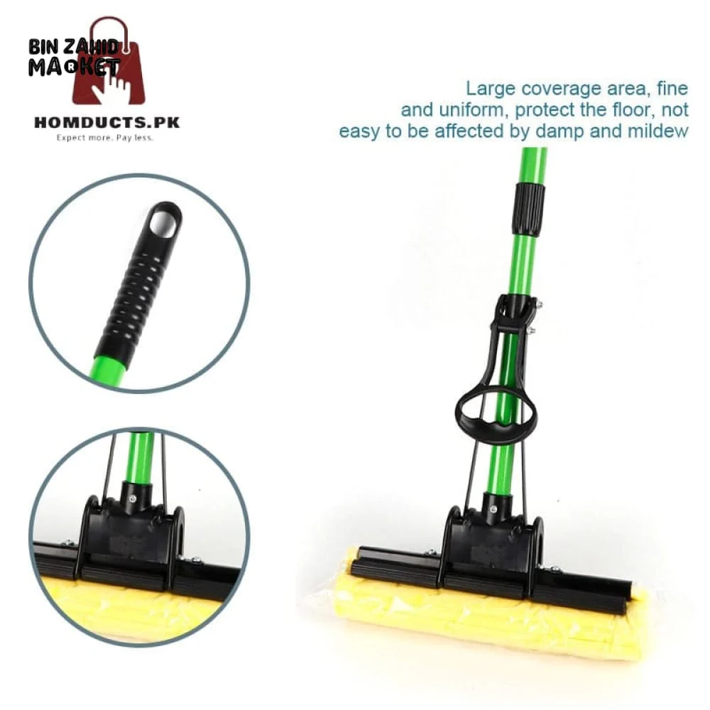 ROLLER SPONGE CLEANING MOP - Image 2