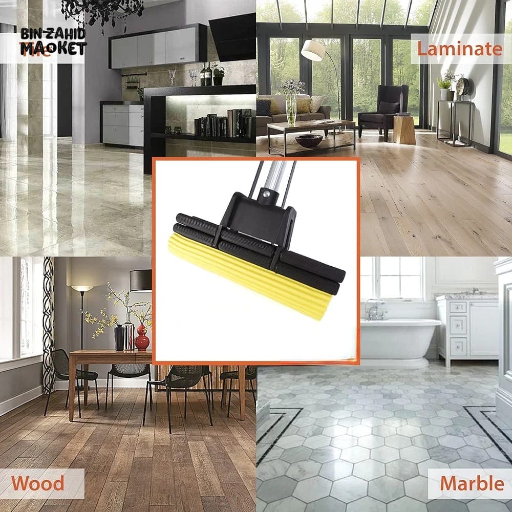 ROLLER SPONGE CLEANING MOP - Image 4