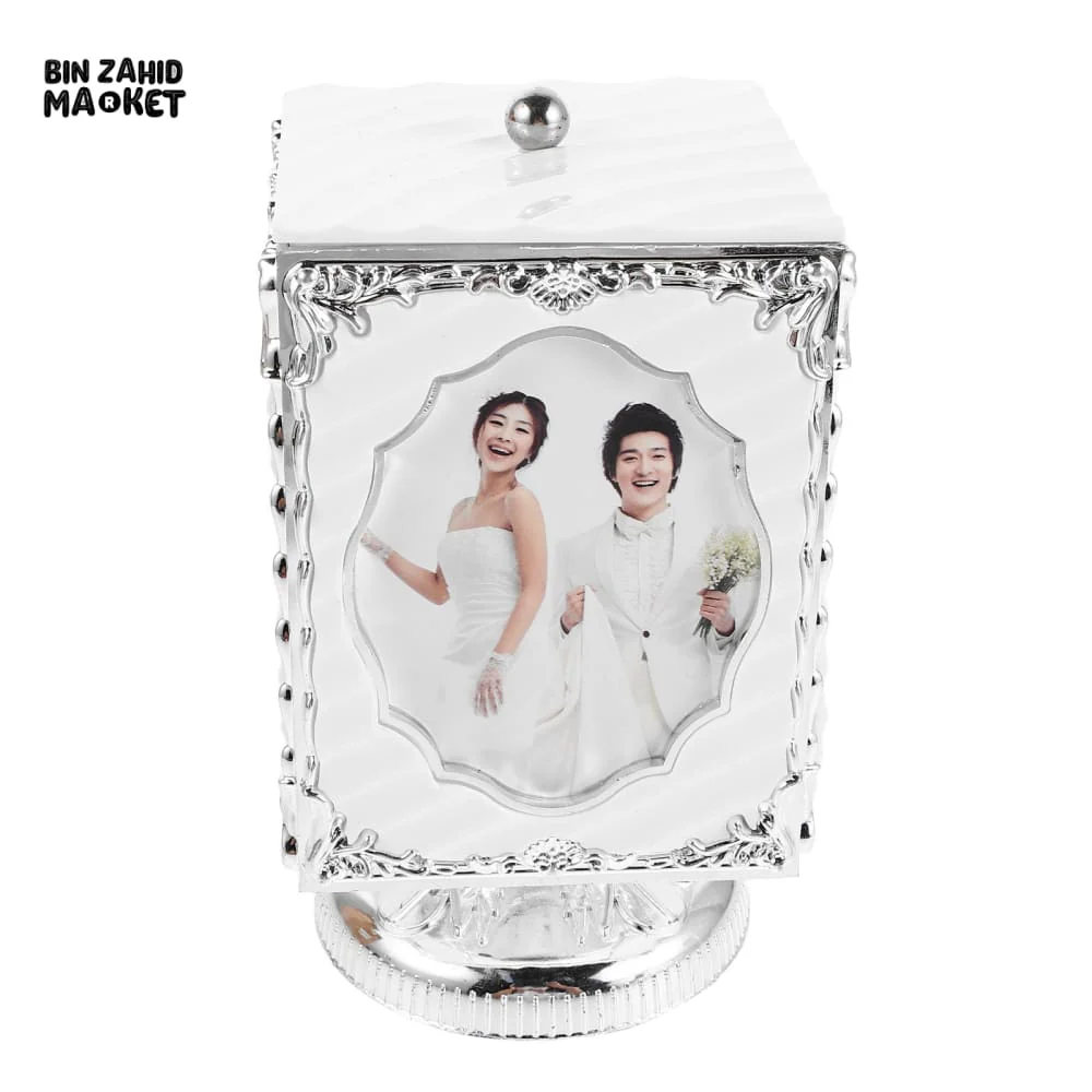 ROMANTIC ROTATING PHOTO FRAME – LUXURY DECORATIVE FRAME FOR WEDDING OR ANNIVERSARY GIFT - Image 5