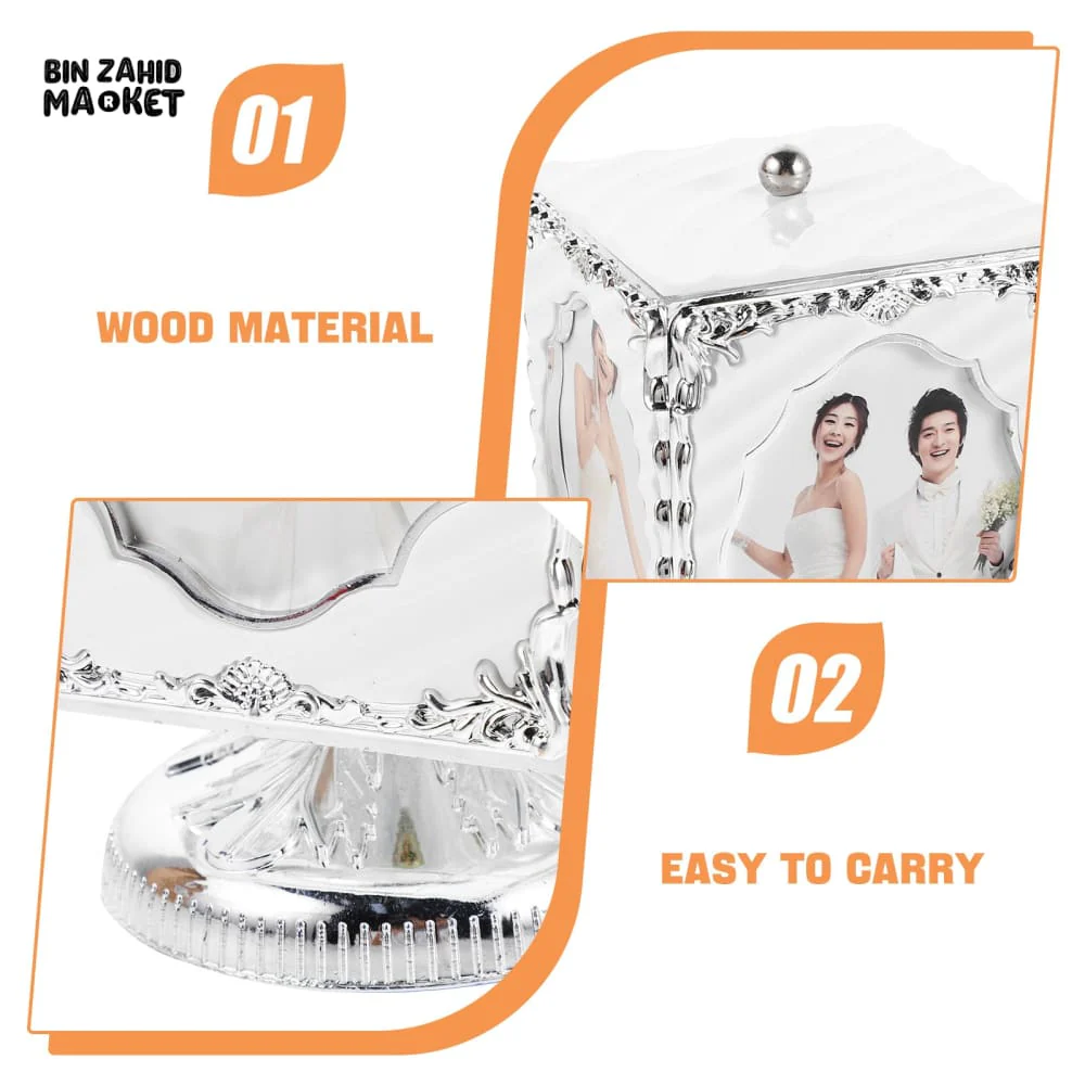 ROMANTIC ROTATING PHOTO FRAME – LUXURY DECORATIVE FRAME FOR WEDDING OR ANNIVERSARY GIFT - Image 7