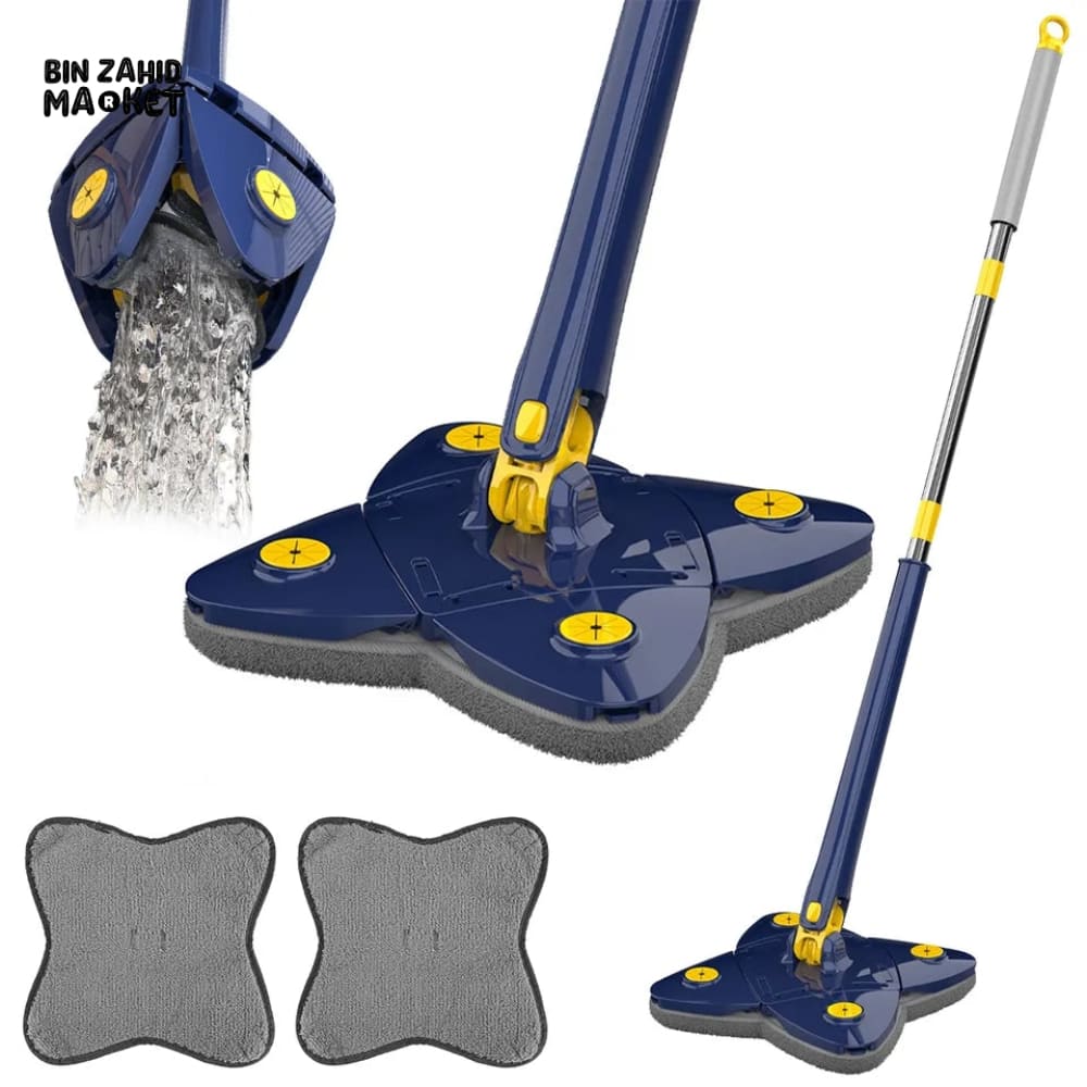 ROTATING 4X LEAVES TWISTER CLEANING MOP - Image 2