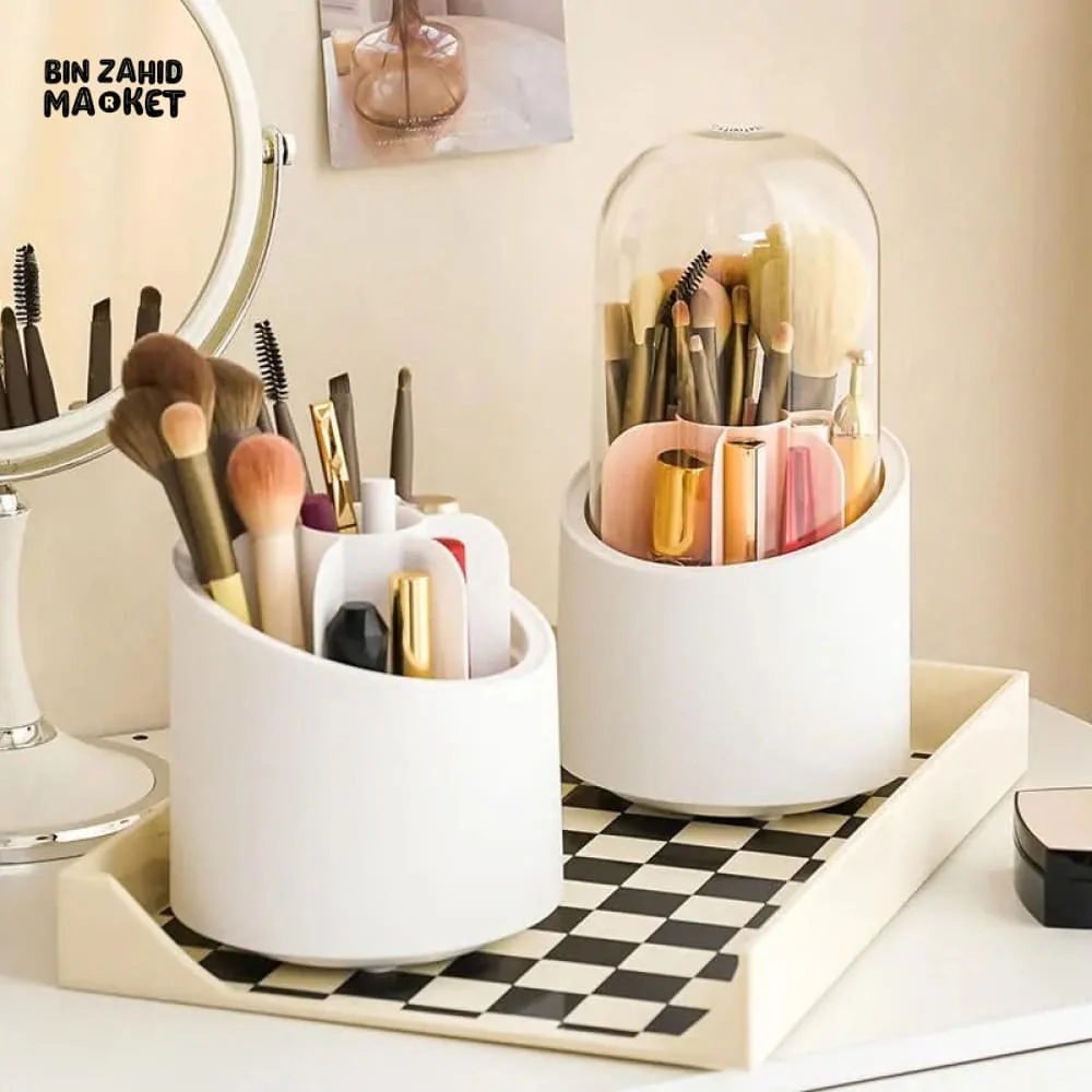 ROTATING BASE MAKEUP BRUSH HOLDER - Image 3