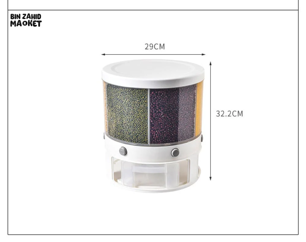 ROTATING CEREALS DISPENSER 10KG - Image 7