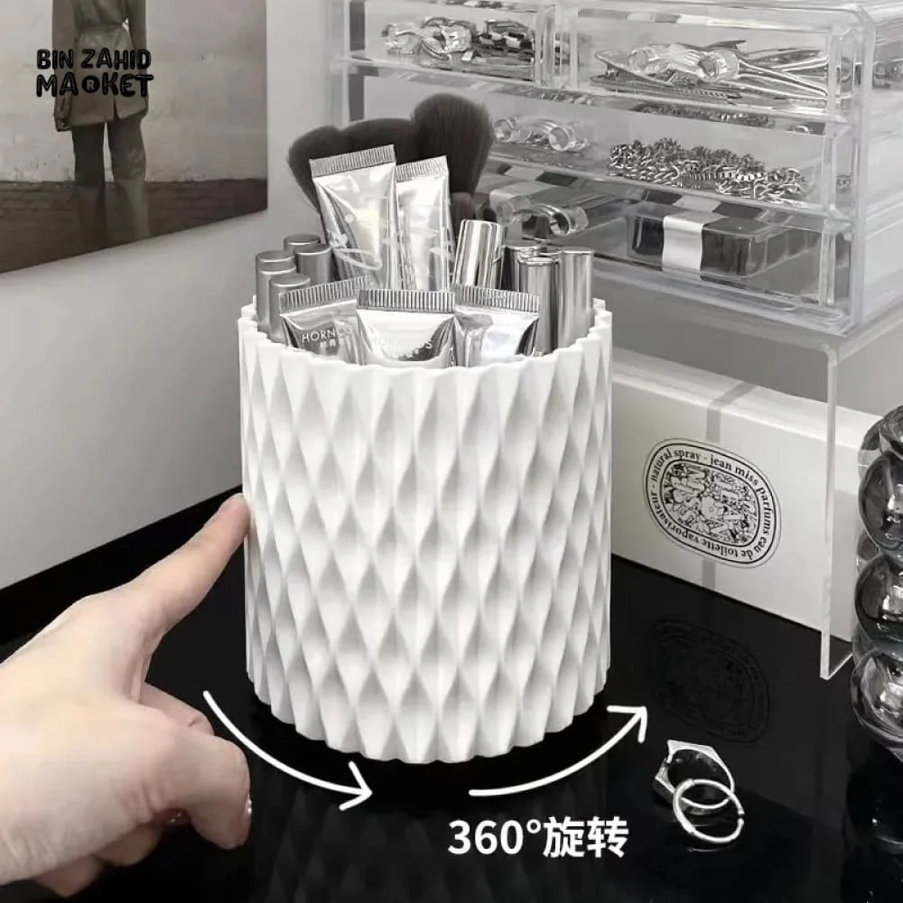 ROTATING COMETIC BRUSH HOLDER ORGANIZER - Image 2