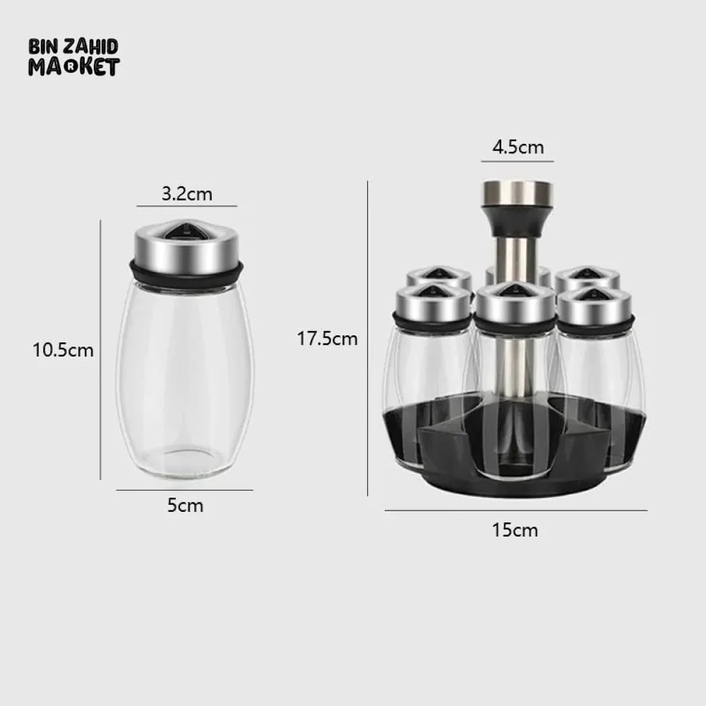 ROTATING SPICES JAR SET - Image 8